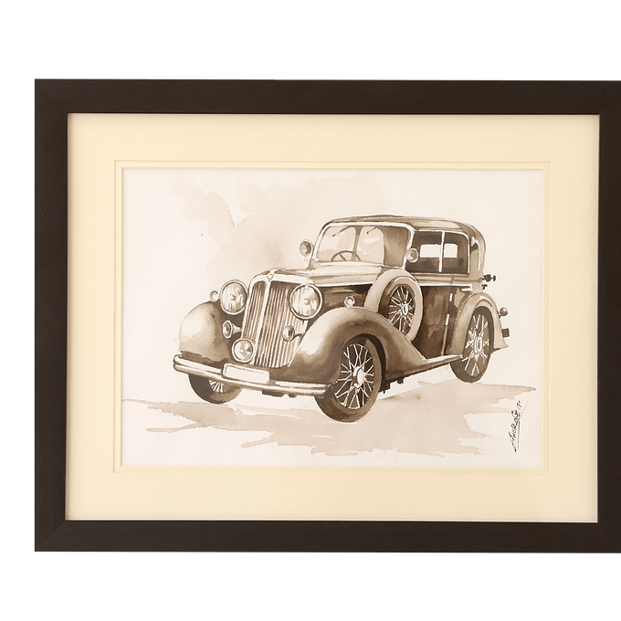 Vahaan Collection Wall Painting - 1932-34 Ford Legacy Vintage Car