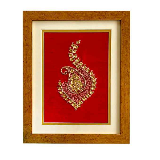 Karigari Collection - Embroidery Rajsi Wall Art