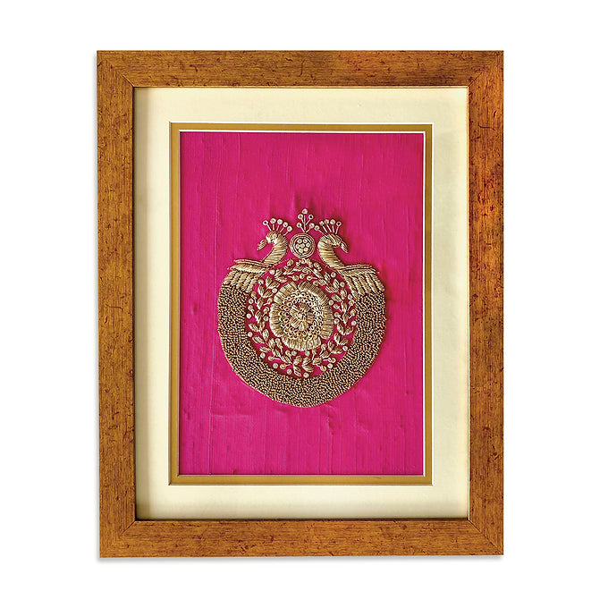 Karigari Collection - Embroidery Morya Wall Art