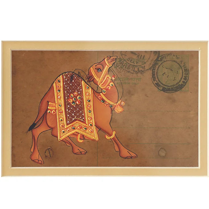 Khat Collection Wall Painting - Royal Camel - L