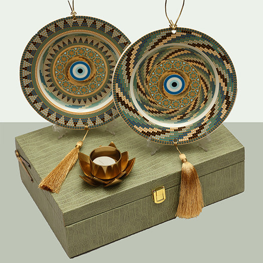 Evil Eye Circular Design Hamper