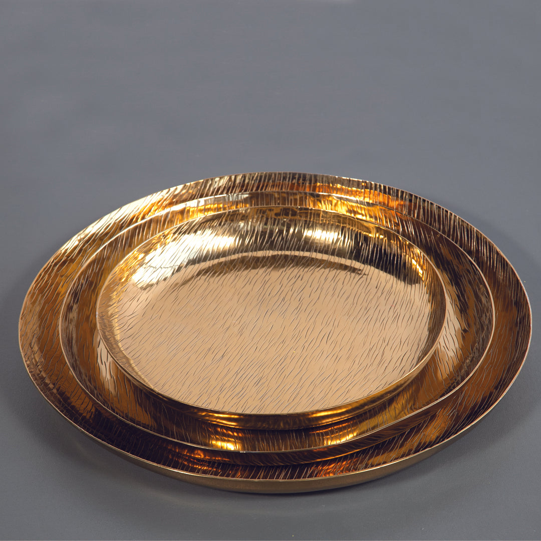 Alu Parsian Gold Platter (Small)