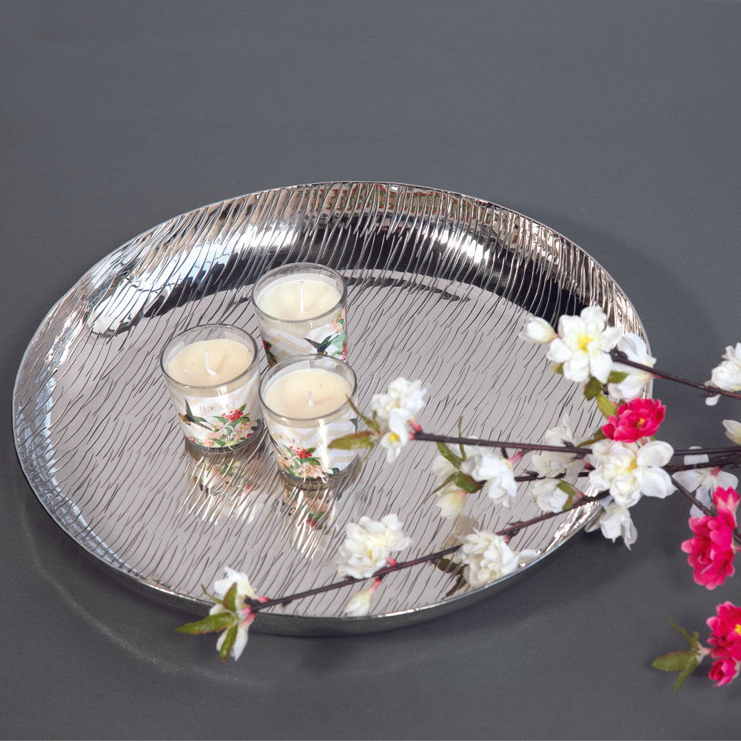 Alu Parsian Silver Platter (Small)