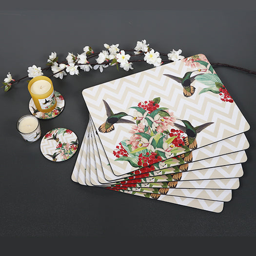 Charming Bird Series Rectangle Tablemats