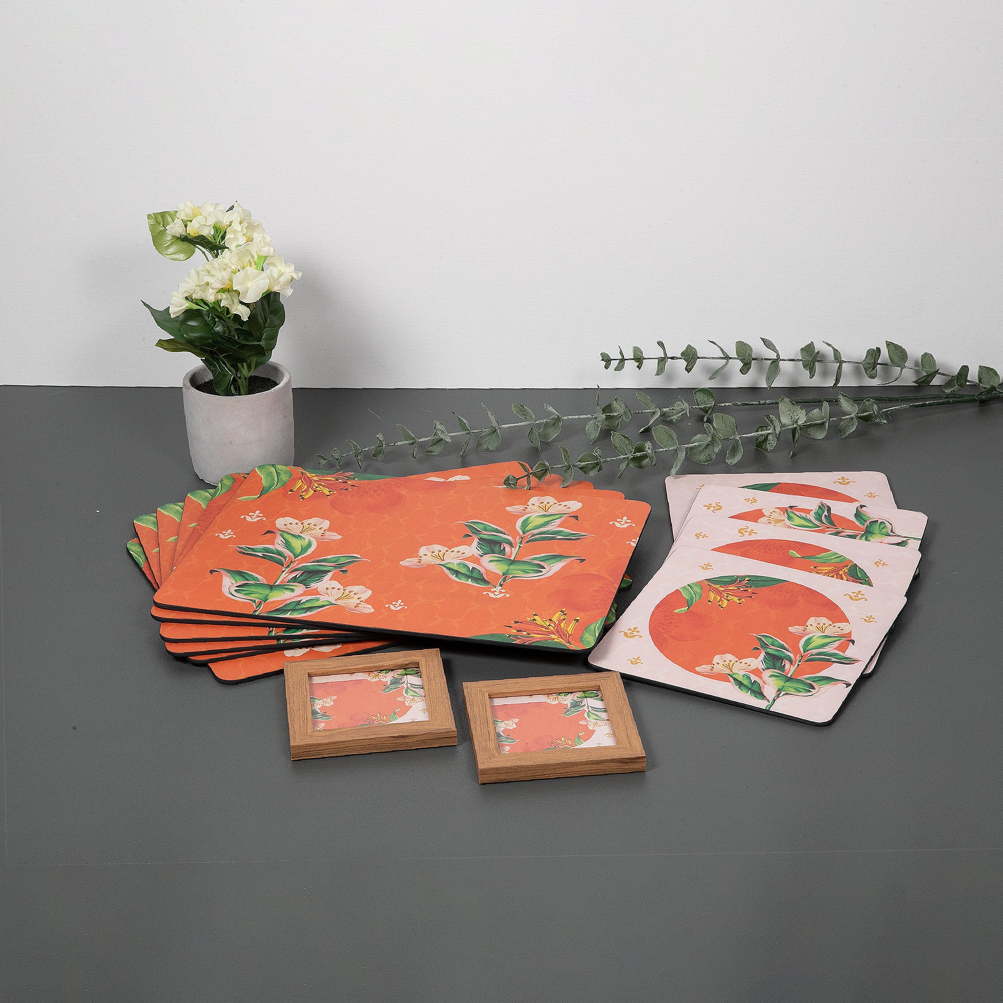 Orange Zest Series Tablemats - Set of 6