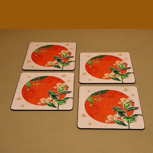 Orange Zest Series Trivets - Set of 4