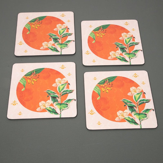 Orange Series Trivets - Set of 4