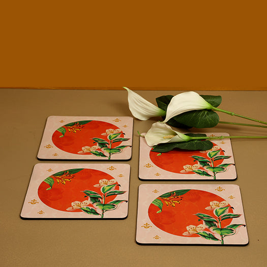 Orange Zest Series Trivets - Set of 4