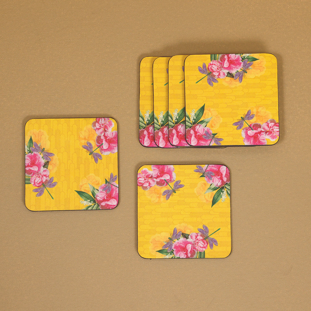 Mello Yellow Series Coasters - Set of 6