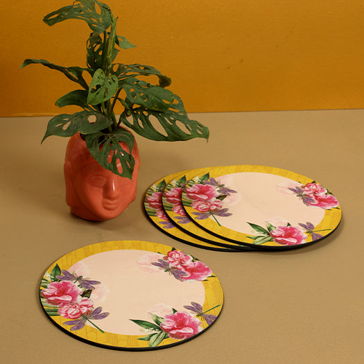 Mello Yellow Series Round Trivets